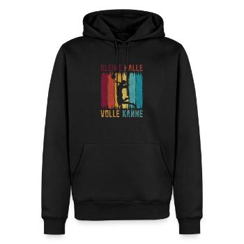 Volleyball Kleine Halle Volle Kanne Geschenk - Männer Premium Bio Hoodie - Schwarz - Vorne - Nico (187cm)