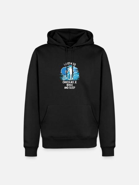 Boule Pétanque Boccia Boules Chocolat - Sweat à capuche Premium bio Homme - noir