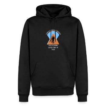 Schornsteinfeger Schlotfeger - Männer Premium Bio Hoodie - Schwarz - Vorne - Nico (187cm)