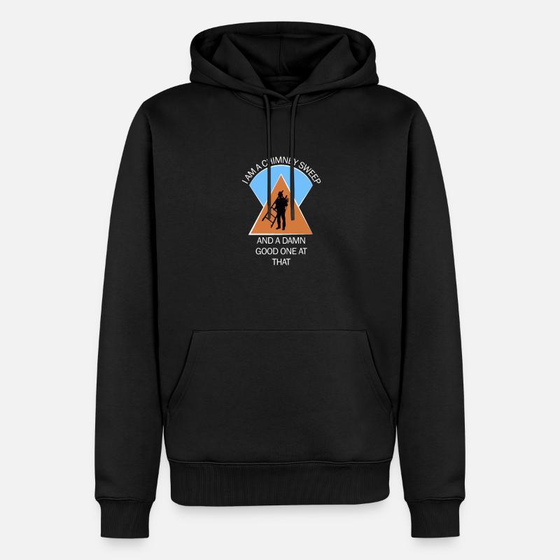 Ramoneur Ramoneur Ramoneur - Sweat à capuche Premium bio Homme - noir