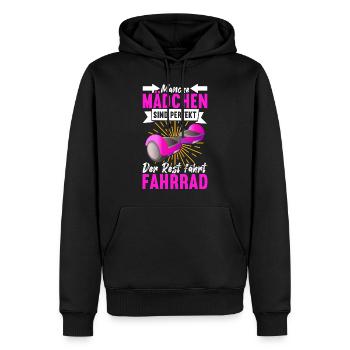 Hoverboard Skating - Männer Premium Bio Hoodie - Schwarz - Vorne - Nico (187cm)