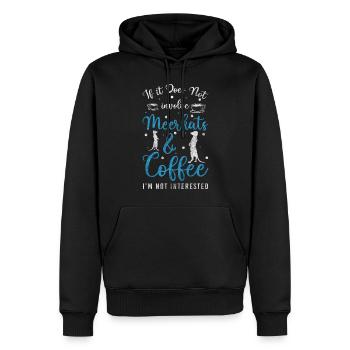 Wildnis Natur Süß - Männer Premium Bio Hoodie - Schwarz - Vorne - Nico (187cm)