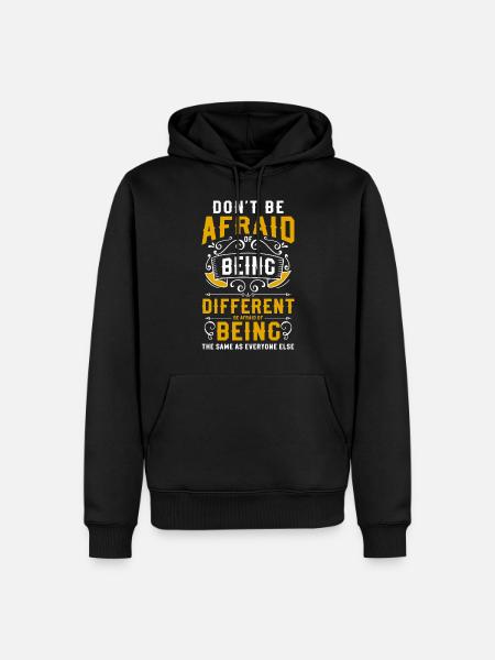 Different Pride Style - Men’s Premium Organic Hoodie - black