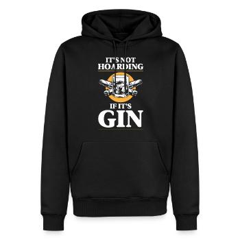 Celebrate Drink Birthday - Men’s Premium Organic Hoodie - black - Front - Nico (187cm)