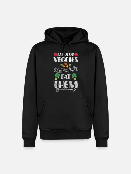 Berater Beruf Essgewohnheit - Männer Premium Bio Hoodie - Schwarz