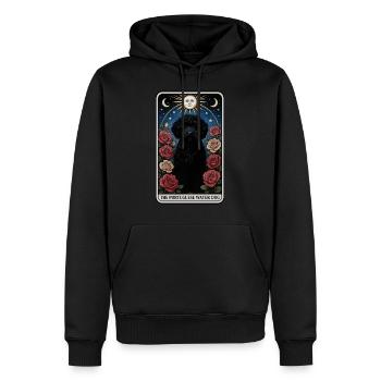 Portugiesischer Wasserhund - Männer Premium Bio Hoodie - Schwarz - Vorne - Nico (187cm)