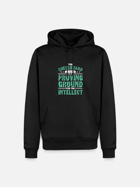 Pièce d’échecs King Pawn Dream - Sweat à capuche Premium bio Homme - noir