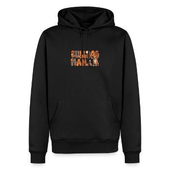 Bouledogue américain Groovy Maman bouledogue américain - Sweat à capuche Premium bio Homme - noir - Devant - Nico (187cm)