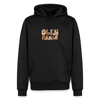 Irish Glen of Imaal Terrier Groovy Glen Mama - Männer Premium Bio Hoodie - Schwarz - Vorne - Nico (187cm)