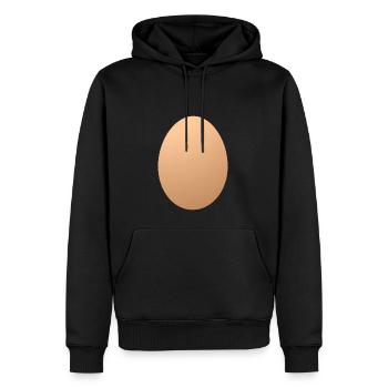 World Record Egg Instagram Egg Ei Eier - Männer Premium Bio Hoodie - Schwarz - Vorne - Nico (187cm)
