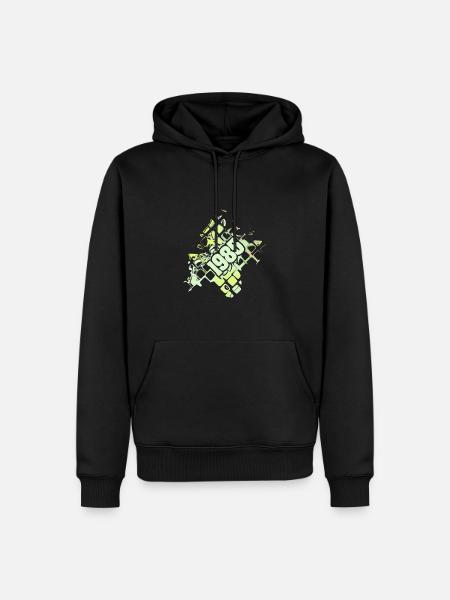 Gift 1985 - Men’s Premium Organic Hoodie - black