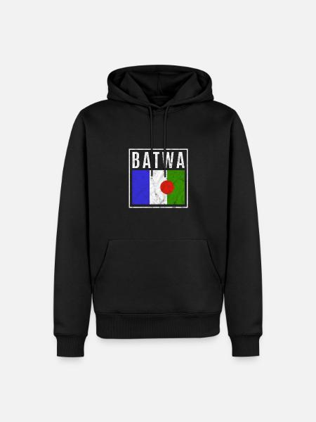 Batwa - Men’s Premium Organic Hoodie - black