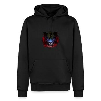 Antigua and Barbuda - Men’s Premium Organic Hoodie - black - Front - Nico (187cm)