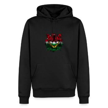 Union des Arabischen Maghreb - Männer Premium Bio Hoodie - Schwarz - Vorne - Nico (187cm)