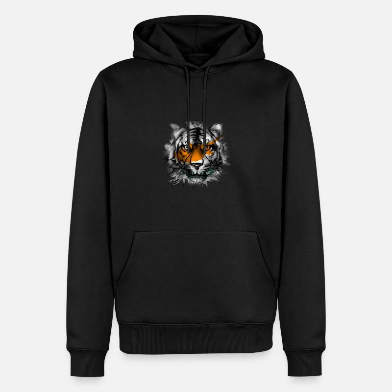 Zypern - Männer Premium Bio Hoodie - Schwarz