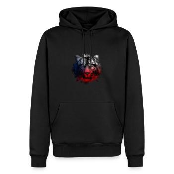 Tschechische Republik - Männer Premium Bio Hoodie - Schwarz - Vorne - Nico (187cm)