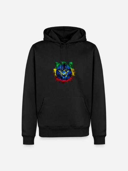 Ethiopia - Men’s Premium Organic Hoodie - black
