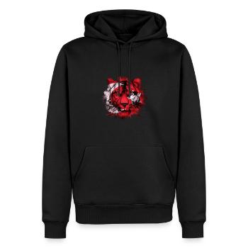 Ottoman Empire - Sweat à capuche Premium bio Homme - noir - Devant - Nico (187cm)