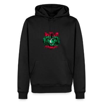 Malediven - Männer Premium Bio Hoodie - Schwarz - Vorne - Nico (187cm)