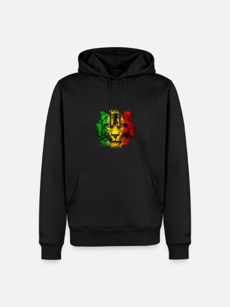 Mali - Men’s Premium Organic Hoodie - black