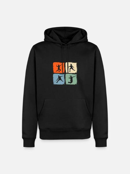Federball Badminton - Men’s Premium Organic Hoodie - black