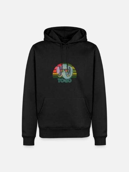 Togo - Men’s Premium Organic Hoodie - black