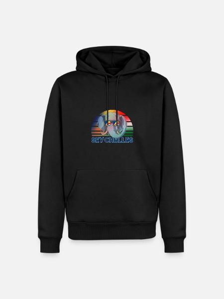 Seychelles - Men’s Premium Organic Hoodie - black