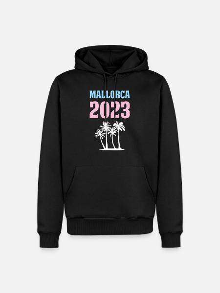 Mallorca 2023 - Men’s Premium Organic Hoodie - black