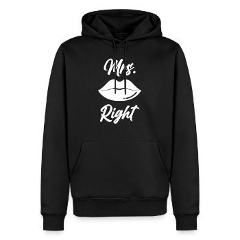 Lustiger Spruch Witzig Humor Geschenkidee - Männer Premium Bio Hoodie - Schwarz - Vorne - Nico (187cm)