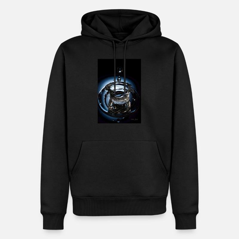 Déposer chrome 5 - Sweat à capuche Premium bio Homme - noir