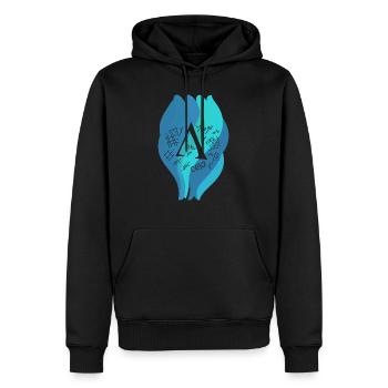Numerical Problems Algebra - Men’s Premium Organic Hoodie - black - Front - Nico (187cm)