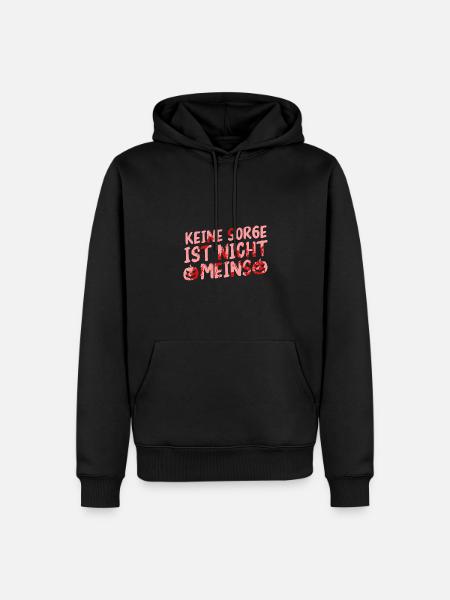 Halloween Costume Blood Smeared - Men’s Premium Organic Hoodie - black