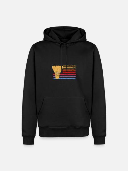 Federball Badminton - Men’s Premium Organic Hoodie - black