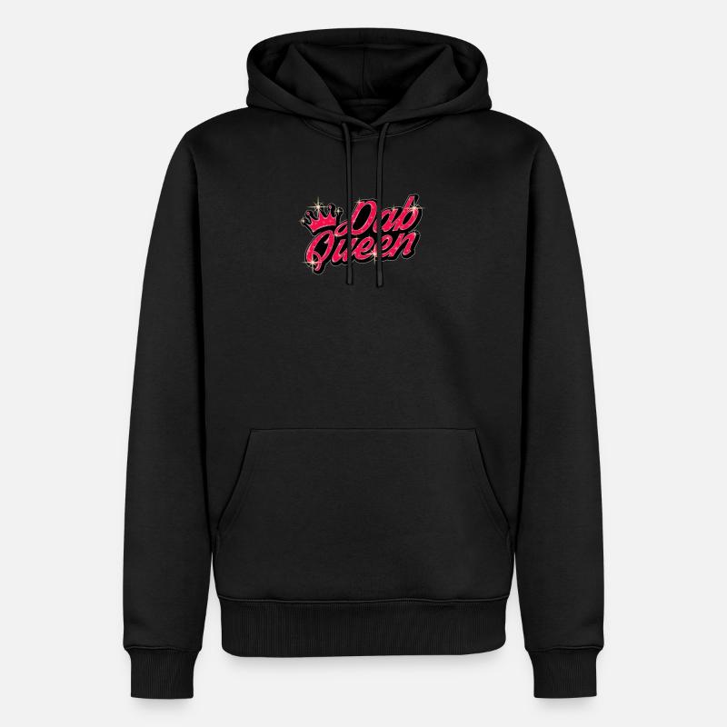 Dab Queen - Sweat à capuche Premium bio Homme - noir