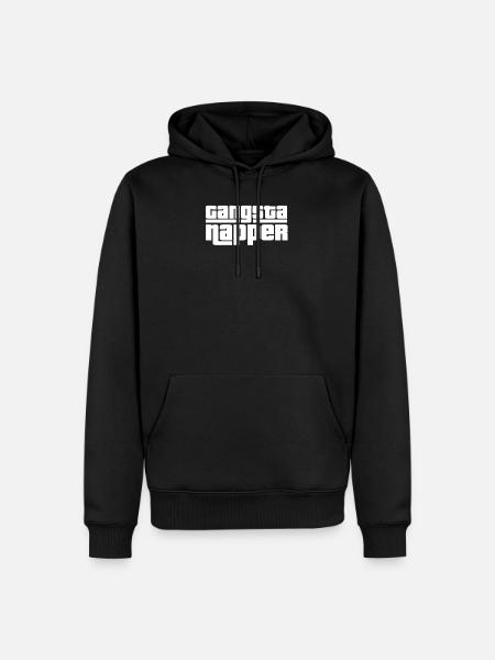 gangsta nanjing - Men’s Premium Organic Hoodie - black