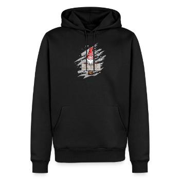 Santa Claus Elves 1 - Men’s Premium Organic Hoodie - black - Front - Nico (187cm)