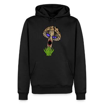 Puperty Teenage Guys Stylish - Sweat à capuche Premium bio Homme - noir - Devant - Nico (187cm)