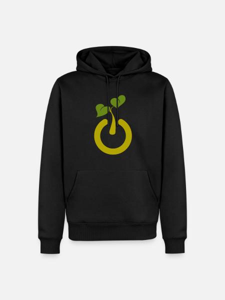 Éteindre l’installation - Sweat à capuche Premium bio Homme - noir