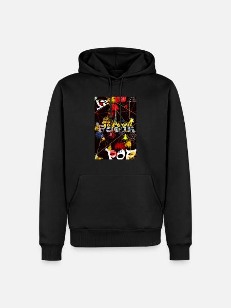 Paris Graf Street Art - Men’s Premium Organic Hoodie - black