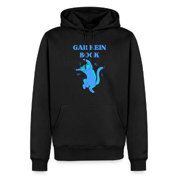 Gar Kein Bock Katzen - Männer Premium Bio Hoodie - Schwarz - Vorne - Nico (187cm)