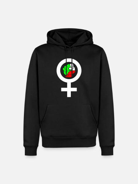 Women life freedom - Men’s Premium Organic Hoodie - black