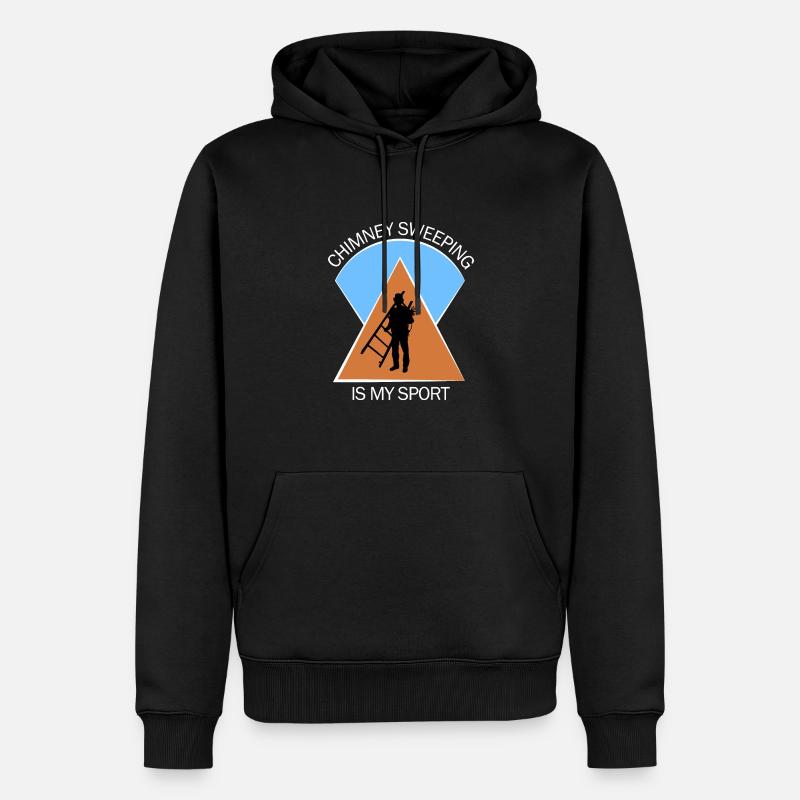 Ramoneur Ramoneur Ramoneur - Sweat à capuche Premium bio Homme - noir