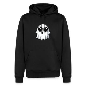 Baby Ghost - Men’s Premium Organic Hoodie - black - Front - Nico (187cm)