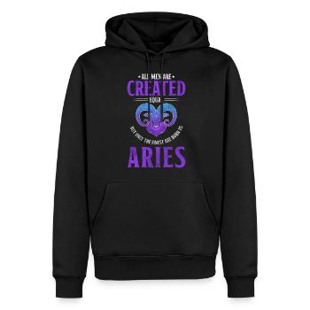 Sternzeichen Geburtstag Minerva - Männer Premium Bio Hoodie - Schwarz - Vorne - Nico (187cm)