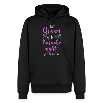 Singen Leidenschaft Stimme Band - Männer Premium Bio Hoodie - Schwarz - Vorne - Nico (187cm)