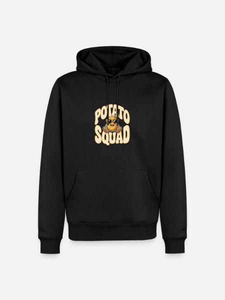 Potato squad - Men’s Premium Organic Hoodie - black