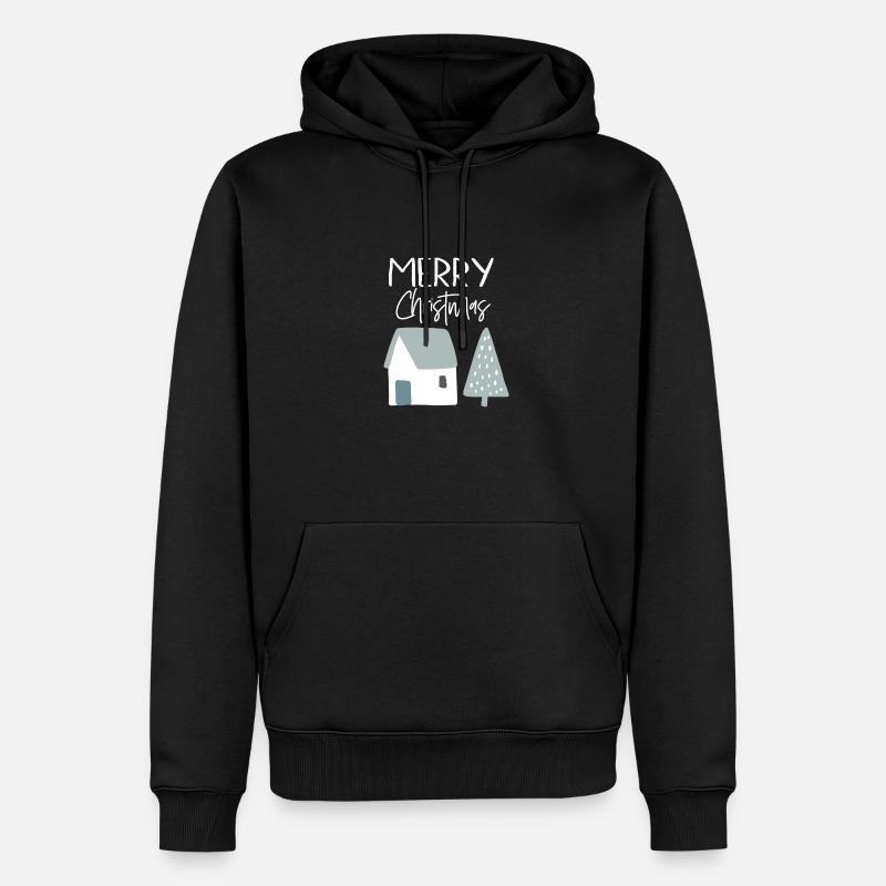 Joyeux Noël - Sweat à capuche Premium bio Homme - noir