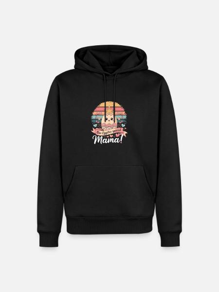 Eggstra mama Easter - Men’s Premium Organic Hoodie - black