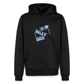 Geschenk für Billy - Männer Premium Bio Hoodie - Schwarz - Vorne - Nico (187cm)