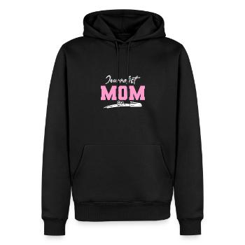 Journalist Reporter Schriftsteller - Männer Premium Bio Hoodie - Schwarz - Vorne - Nico (187cm)
